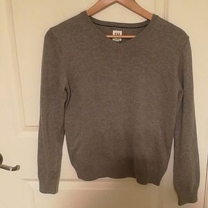 GAP Kids Boy's Gray V-neck sweater